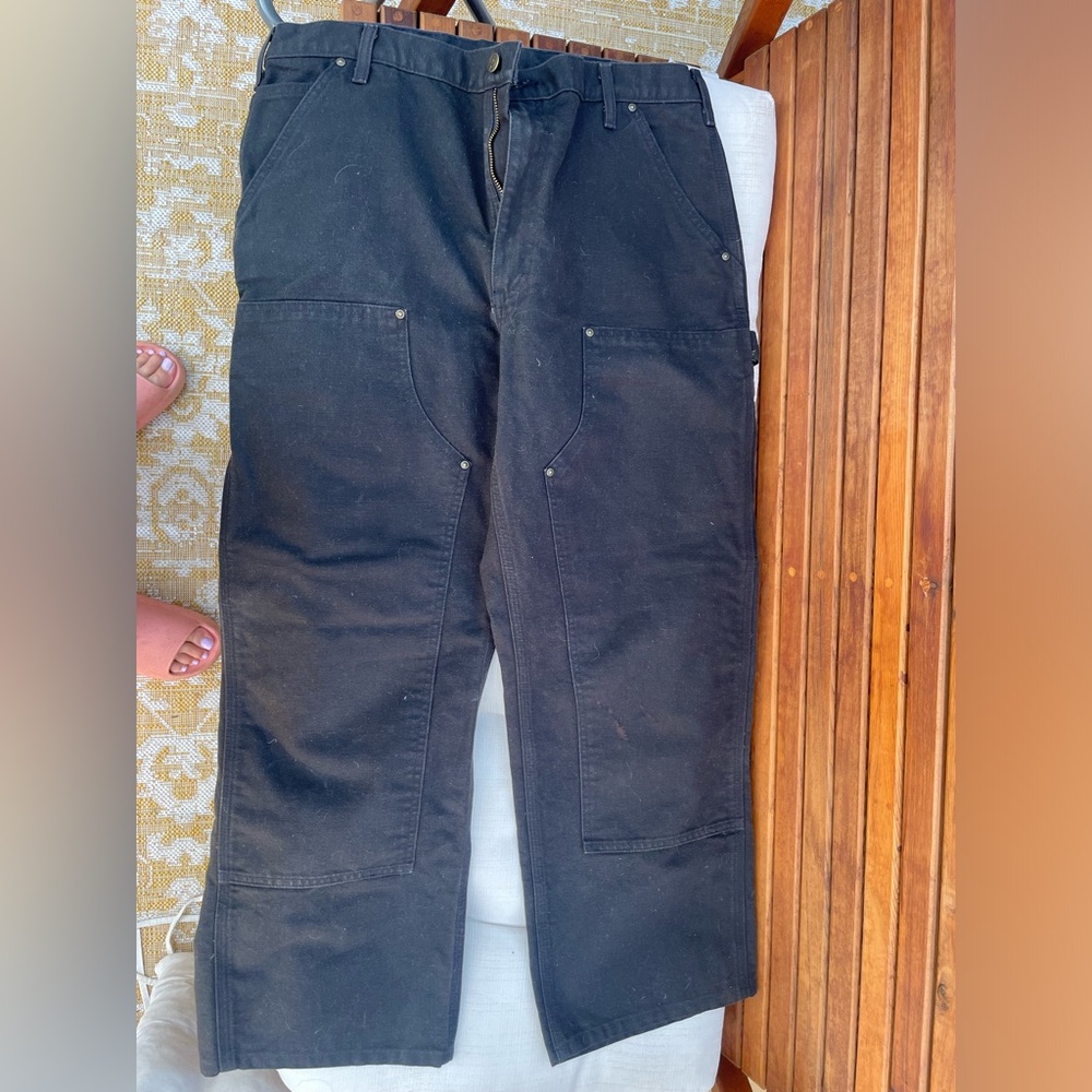 Black Carhartt pants